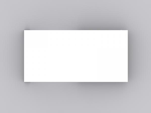 MOD-1741 Waterfall Workstation Counter -- Plan View